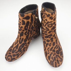 Lauren Ralph Lauren Welford III Leopard Print Calf Hair Boots